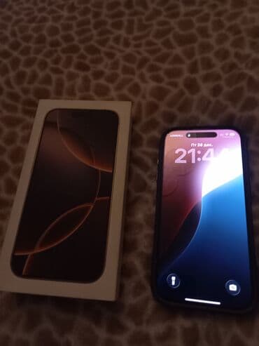 IPhone 16 Pro, 256 GB, Qızılı, Face ID lalafo.az -da IPhone 16 Pro, 256 GB, Qızılı, Face ID