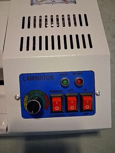 Paketləmə aparatları: Laminator – ofis və poliqrafiya işləri üçün peşəkar termo-laminasiya — 2