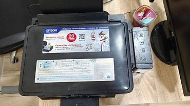printer sublim: Printer işlək vəziyyətdədir. Şəkil çapında standart ölçüdə çox — 1