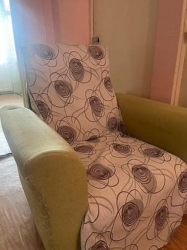 parca kesen: İşlənmiş, Kreslo, Parça, Kredit yoxdur, Çatdırılma yoxdur — 6