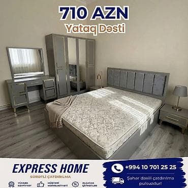 taxt tumba: İkinəfərlik çarpayı, Dolab, Termo, 2 tumba, Azərbaycan, Yeni — 1