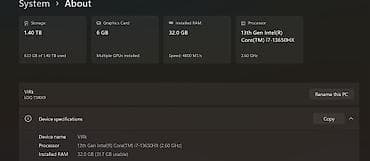 oyun pc: Lenovo LOQ Oyun Noutbuğu – i7 13-cü nəsil seriyası | 32GB RAM | 1.5TB — 7