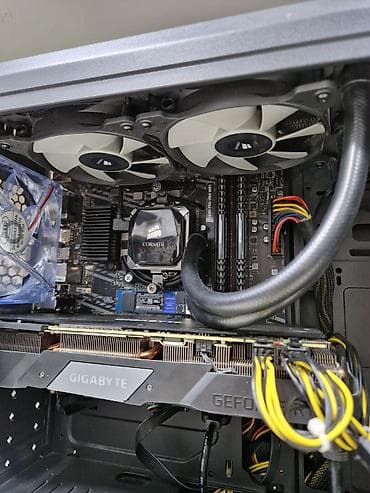 Mətbəx texnikası: Gaming / Dizayn üçün PC satılır. CPU: Intel Core i9 10900 ES (QTB1) - — 8