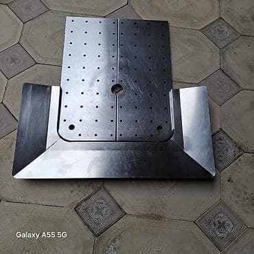 Metal iş masası üçün perforasiyalı lövhə və dayaq paneli - Material