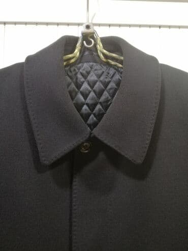 купить кожаную куртку в баку: Palto, 7XL (EU 54), rəng - Qara — 1