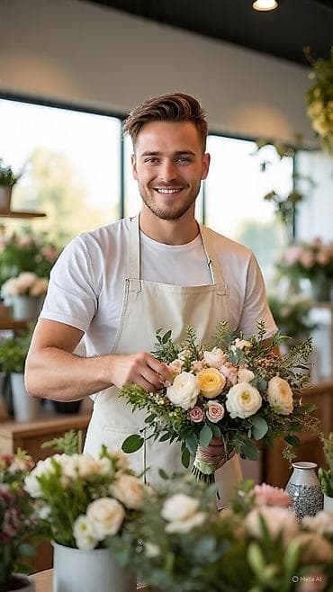lahmacun sifarişi: Buketlər, səbətlər — 4