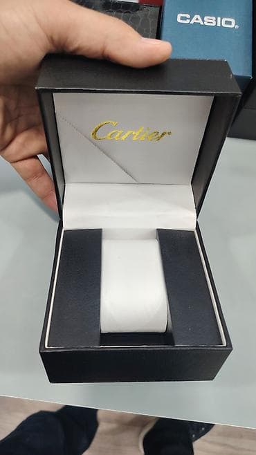 Qol saatları və aksesuarlar: Saat qutuları – Rolex, Tissot, Cartier, Hublot - Brend loqolu, sərt — 3