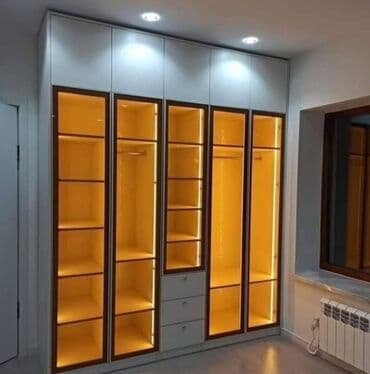 мебель для спальни: Düz dolab, Yataq otağı üçün, Qarderob, Açılan, Quraşdırıla bilən — 2