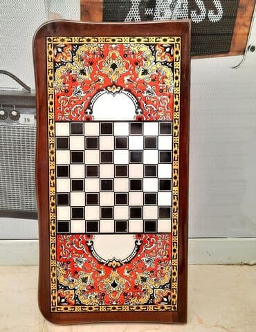 saski: Nərd taxta Qoz ⚜ağacından hazırlanmış, yüksək keyfiyyətli🛡 Qız qalası — 2