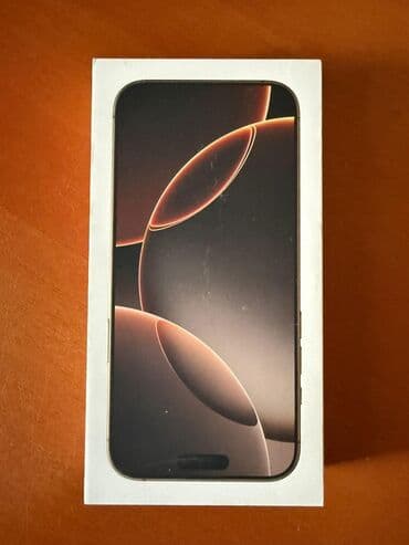 ayfon xs maxs: IPhone 16 Pro Max, 256 GB, White Titanium, Face ID, Sənədlərlə — 1