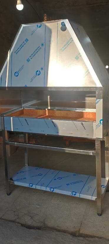 Paslanmayan poladdan peç/xörəkbişirmə mangalı – peşəkar mətbəxlər üçün