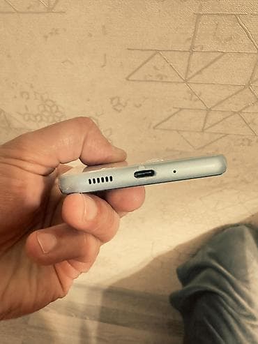 samsung telfonu: Samsung Galaxy A33 5G, 128 GB, rəng - Mavi, Barmaq izi — 7