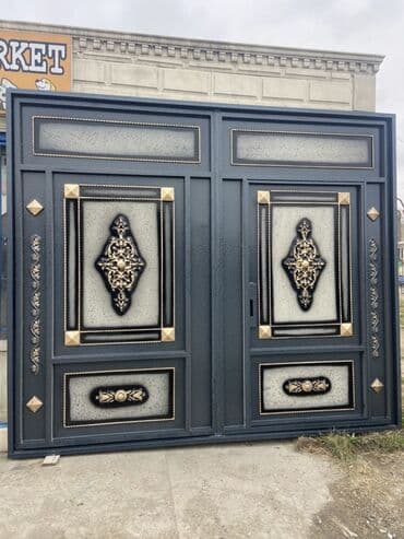 Yeni Dəmir Həyət darvazası, Yana açılan, 3 m, Mexaniki, Qapı ilə, rəng - Boz, Kredit yoxdur, Ödənişli quraşdırma, Ünvandan götürmə, Ödənişli çatdırılma, Rayonlara çatdırılma lalafo.az -da Yeni Dəmir Həyət darvazası, Yana açılan, 3 m, Mexaniki, Qapı ilə, rəng - Boz, Kredit yoxdur, Ödənişli quraşdırma, Ünvandan götürmə, Ödənişli çatdırılma, Rayonlara çatdırılma