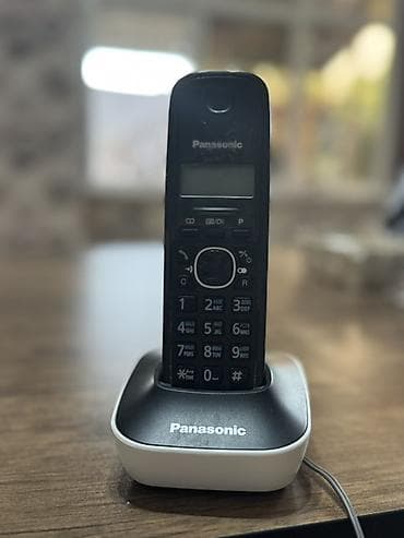Panasonic simsiz ev telefonu və baza qurğusu - Marka/model: Panasonic