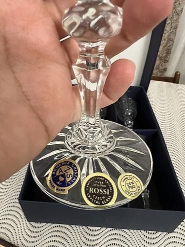 ucuz saat: Qədəhlər, rəng - Ağ, Xrustal, 6 ədədli dəst, Çexiya — 4