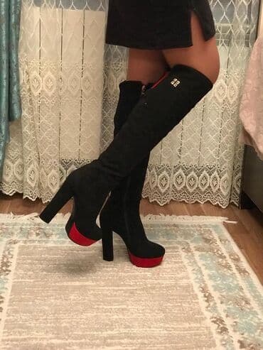 çəkməcə: Ölçü: 38, rəng - Qara, İşlənmiş — 1