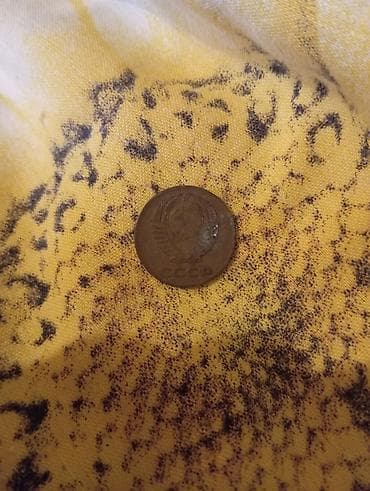 qəpik pullar: Sovet dövrünə aid köhnə xırda pul kolleksiyası - 5 kopeek – 1946. Ön — 4