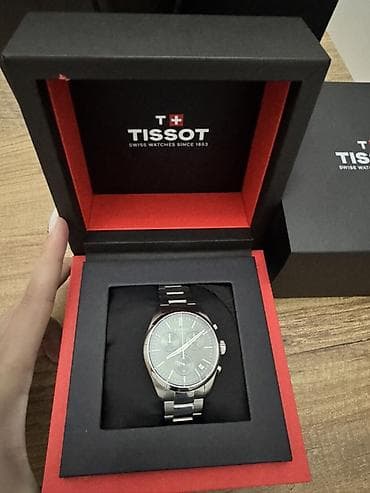 saat roleks: Qol saatı, Tissot, rəng - Yaşıl — 1