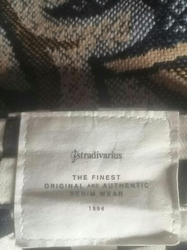 gumus saat: Stradivarius dama naxışlı şalvar - Brend: Stradivarius - Model: dama — 2
