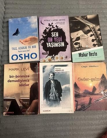 Kitab dəsti – müxtəlif janrlarda 17+ adda nəşr 2ci əl kitablar — 1