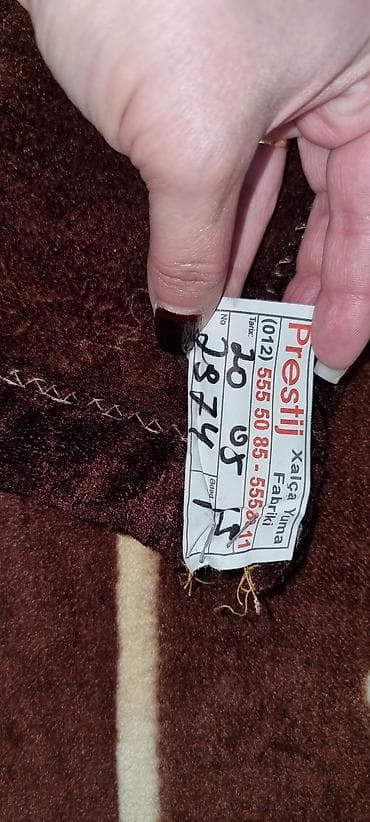 odun samovar satilir: Qalın plyuş örtük/yorğan Yuduzdurdum tər təmiz qalın - Material — 2