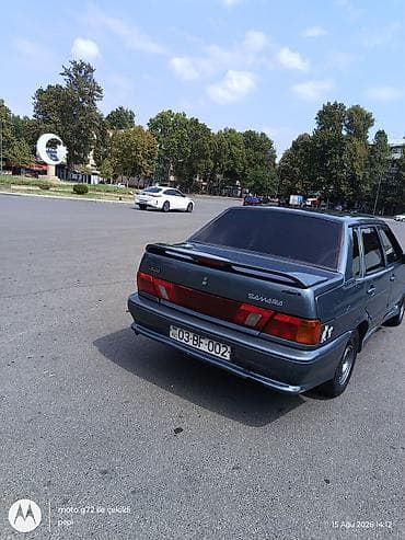 keys sat: Lada Samara sedan - Kuzov: 4 qapılı sedan, boz/boz-yaşıl rəng - Model — 1