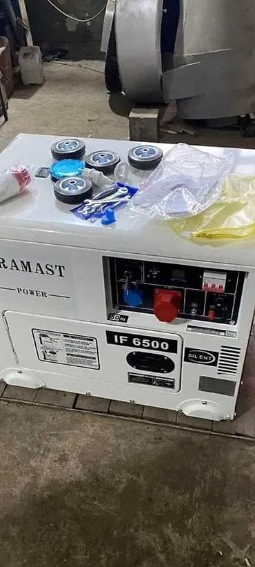 Hazır biznes: Teze genrator du istifadə olunmayıb karopkasında 6.5 kvt 3 faza 380 — 1