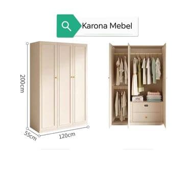 шкаф в гостинную: Распашной, Прямой шкаф, Гардеробный шкаф — 9