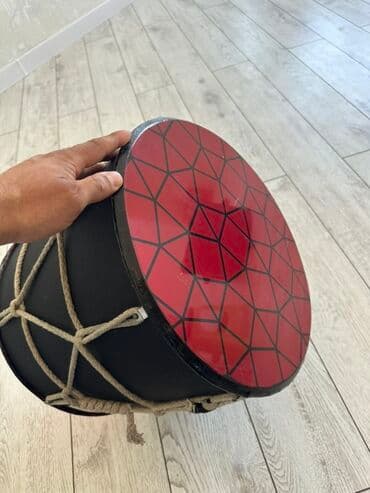 velosiped 26 olcu: Qaval/nağara tipli zərb aləti - Korpus: silindrik, qara rəngli — 2