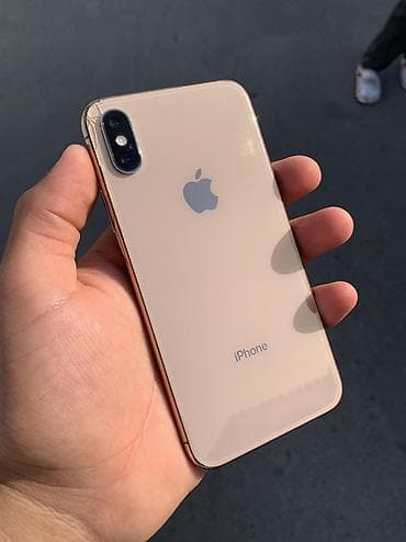 IPhone Xs, 64 GB, Qızılı, Face ID, Simsiz şarj