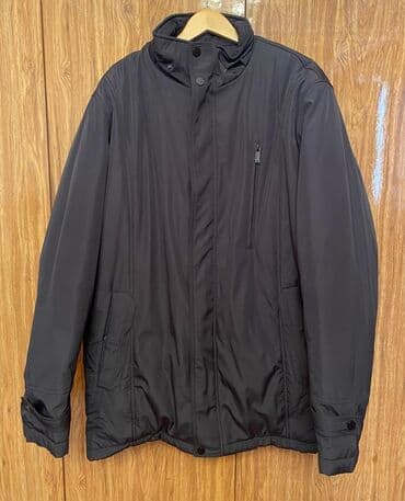 вязаные мужские куртки: Мужская куртка, Болонка, Зимняя — 1