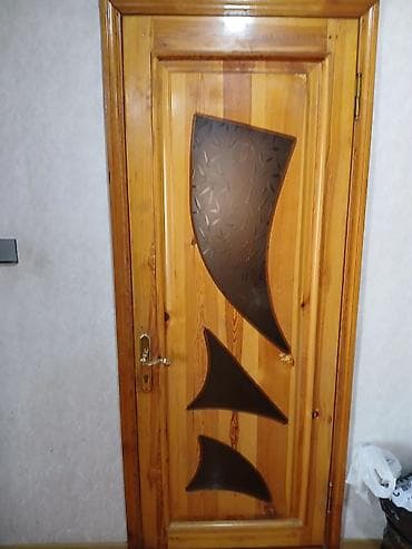 forticka: Taxta qapı və pəncərə dəsti - Material: təbii ağac (şüşə əlavəli — 3
