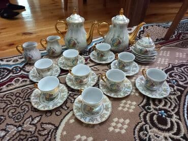 Çay dəsti, rəng - Qızılı, Farfor lalafo.az -da Çay dəsti, rəng - Qızılı, Farfor