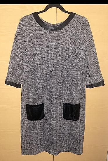 ağ don: 3 ədəd don razmer 40-42 1) Boz-qarışıq ziqzaq naxışlı don ela — 2