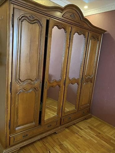 perla dolab: Klassik üslubda massiv ağacdan yataq otağı dəsti Komplekt: - 2 — 3