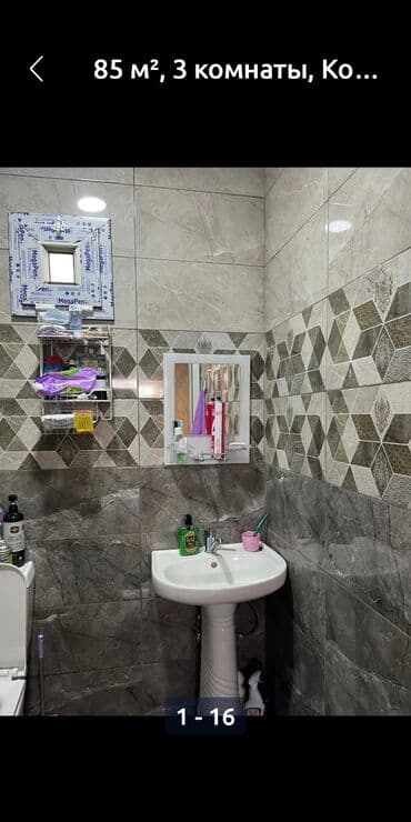 купить квартиру белый город: 85 m², 3 otaqlı mənzil - Ümumi sahə: 85 m² - Otaqlar: 3 Dizaynlı zal — 11