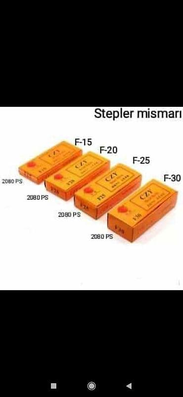 Строительные степлеры: Stepler mismarlar topdan satış — 1