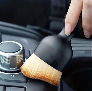 Süngərlər və fırçalar: Avtomobil daxili üçün kompakt toz fırçası - Ergonomik sap: əl üçün — 2