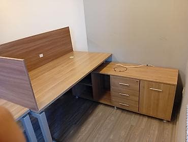 ofis mebelleri kreditle: İşlənmiş, Dördbucaq masa — 9