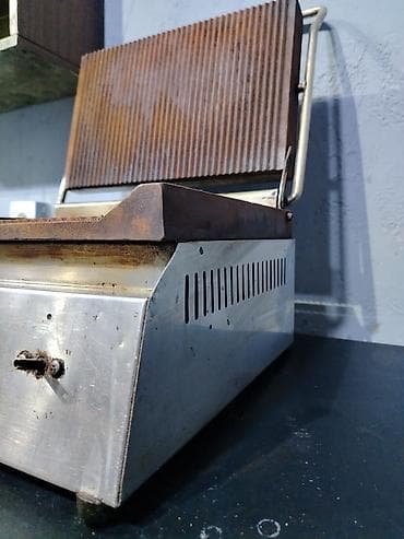 sonifer grill: Toster - İki tərəfli qızdırılan, cızıq (rəflı) səthli üst və alt — 2
