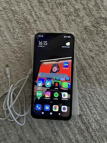 Redmi 9, 64 GB, rəng - Qara, Barmaq izi lalafo.az -da Redmi 9, 64 GB, rəng - Qara, Barmaq izi