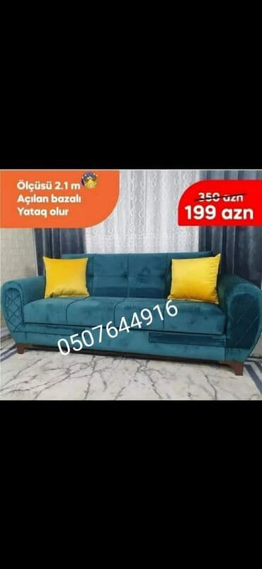 divan kreslo: Künc divan, Yeni, Açılan, Bazalı, Parça, Şəhərdaxili pulsuz çatdırılma — 2