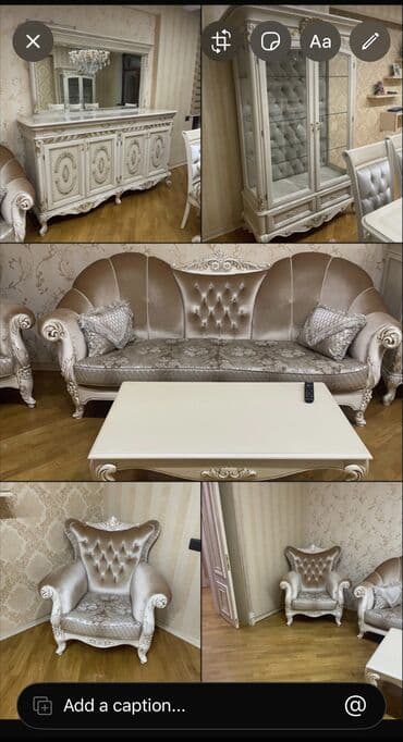 kapron stollar: Yeni, Jurnal masası, Komod, Divan, Kredit yoxdur, Türkiyə — 1