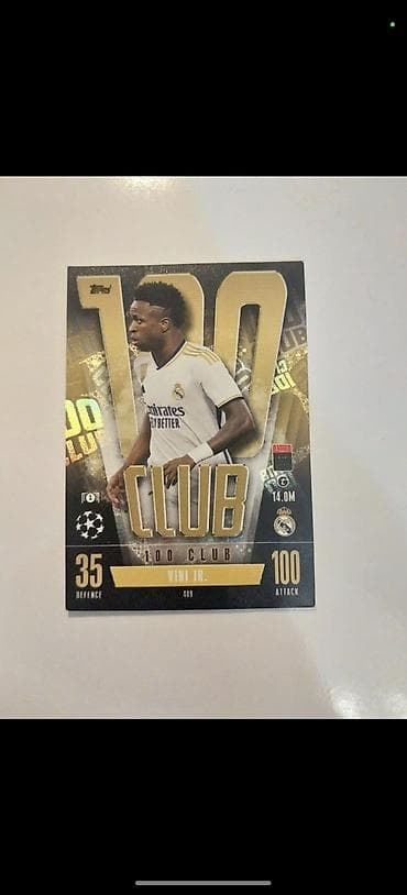 Topps Match Attax UEFA Champions League kolleksiya kartı – “100 Club” — 1