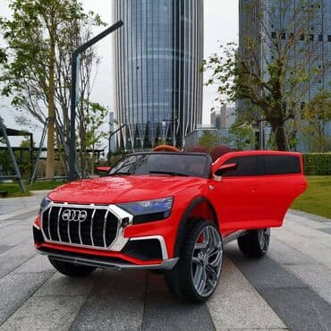 qizlar ucun ketalar: Oğlan və qızlar üçün uşaq elektrik avtomobili AUDI Q8 Yaş həddi — 4