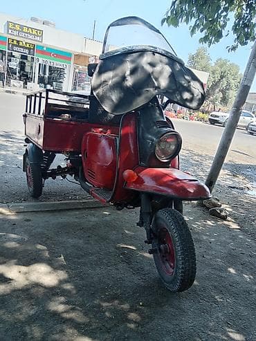 kvad: Yükdaşıma üçün üçtəkərli motosikl (motorlu yük arabası) - Korpus — 2