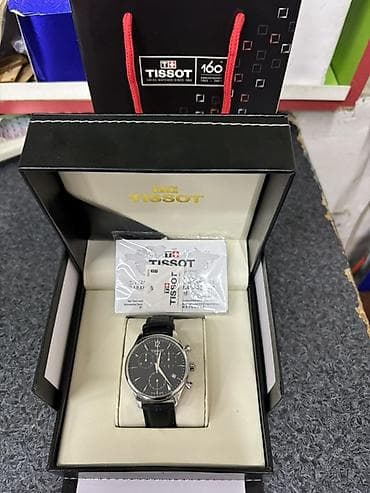 m neçə razmerdir: Yeni, Qol saatı, Tissot, rəng - Qara — 1