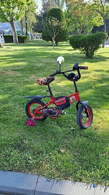 12 dyumlu velosiped: İşlənmiş İki təkərli Uşaq velosipedi Giant, 14", sürətlərin sayı: 1, Pulsuz çatdırılma — 7