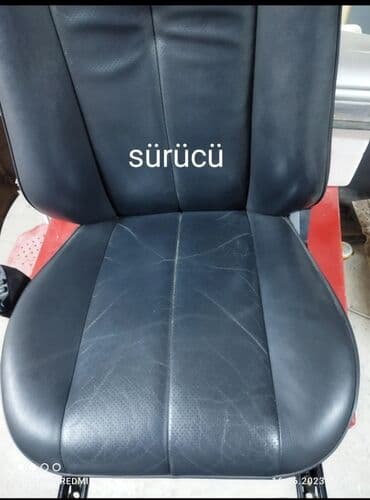 işlənmiş oturacaqlar: Qabaq, Qızdırıcı ilə, Mercedes-Benz W 210, 1998 il, Orijinal, İşlənmiş — 7