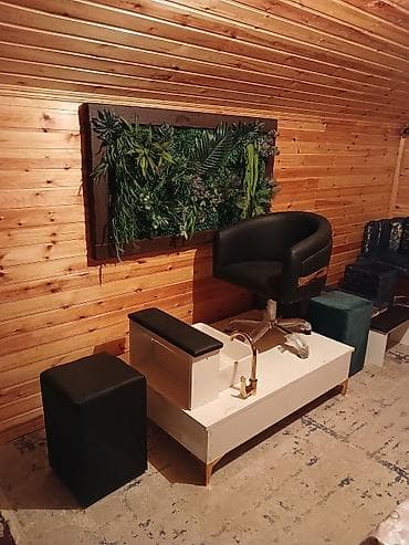 salon mebel: Salon mebelləri kreslolar dekorativ yaşılıq işləri yüksək keyfiyyətli — 2